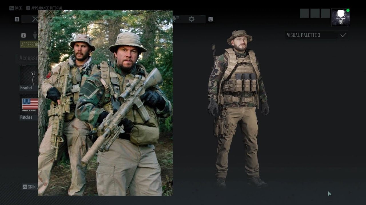 My attempt at Marcus Luttrell (Mark Wahlberg) from Lone Survivor :  r/GhostRecon