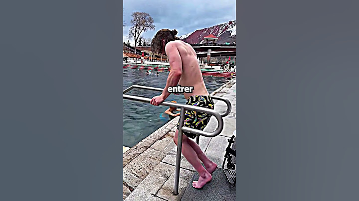 Il Plonge Dans La Piscine Malgré Son Handicap