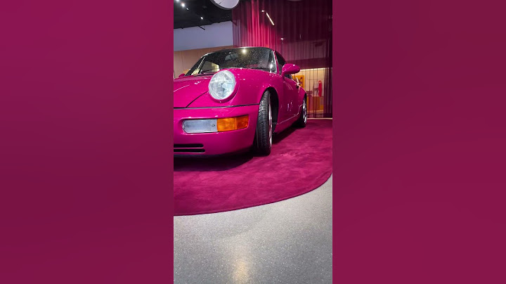 Pink in Superlativen. Der 964 Carrera RS. #Shorts