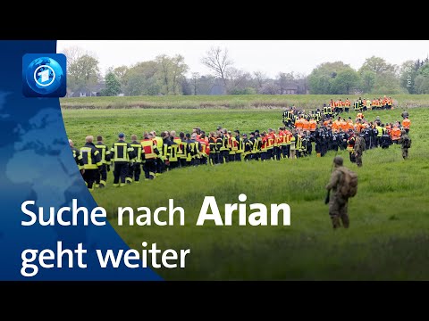 Suche nach sechsjährigem Arian geht weiter