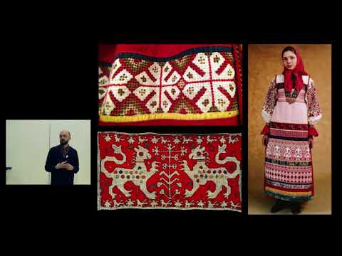 Вышивка в русском народном костюме