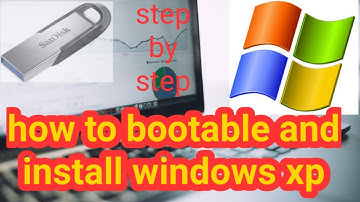 Install Windows XP from a usb drive with easy bootable usb step by step (urdu/hindi) by waqas914 tv