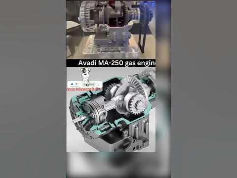 engine 🚂 Avadi MA-250 use gas - YouTube