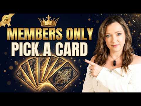 Exclusive Member Message for this week