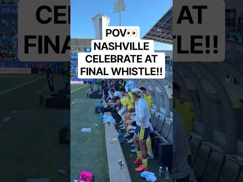 Nashville ON\u002DFIELD SUPPORTERS’ SHIELD CELEBRATION!🏆