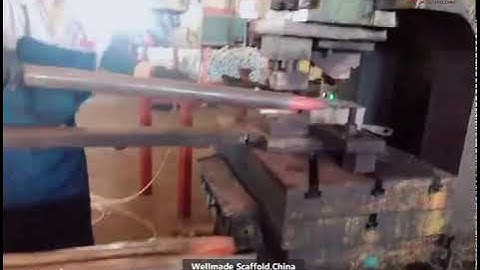 Ringlock Scaffolding Diagonal Brace In Manufacturing Wellmade Scaffold