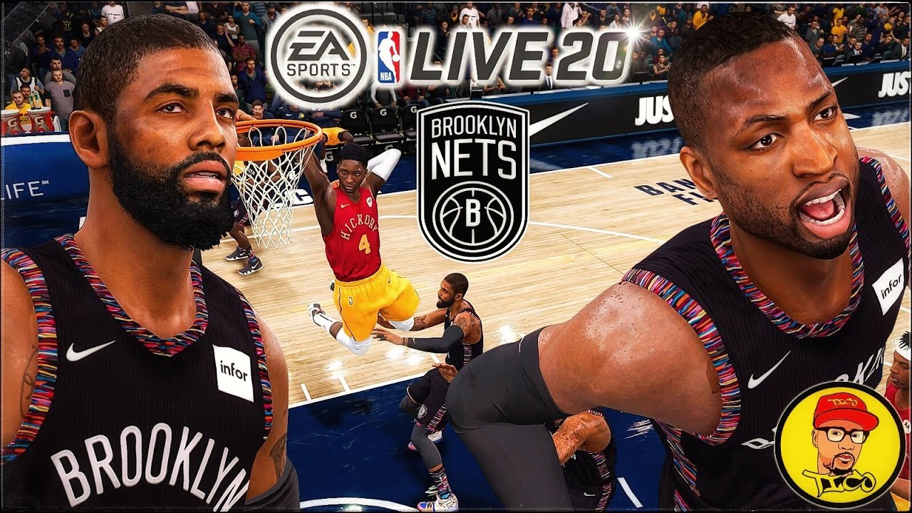 NBA LIVE 19 (LIVE 20 Updated Rosters) Brooklyn Nets Franchise D.Wade