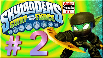 [HD] PS3 Skylanders Swap Force First Impressions + Mount Cloudbreak 2/ 2 Walkthrough # 2