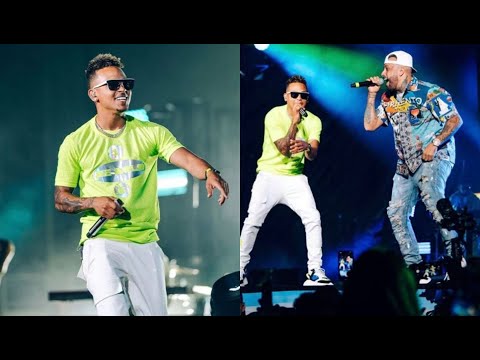 OZUNA – Amor Genuino en Vivo | TE ROBARE junto a Nicky Jam | Miami 2019.