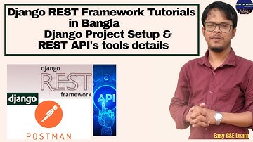 Django REST Framework Tutorials in Bangla | Django Project Setup & REST API