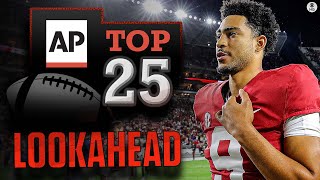 Week 8 AP Poll Preview: LOOKAHEAD to the latest AP Top 25  [Alabama FALLING? Tennessee RISING?]