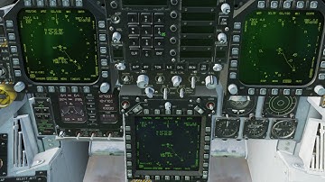 DCS - Waypoints sequences on the HSI.