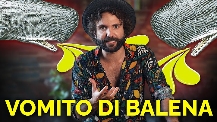 Il VOMITO DI BALENA costa più di TE
