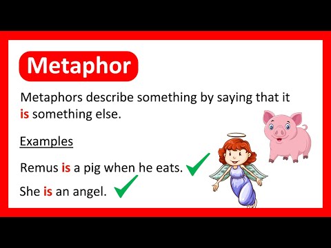 What is a METAPHOR? 😇 Learn with Examples