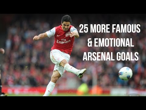 25 More Famous & Emotional Arsenal Goals | HD