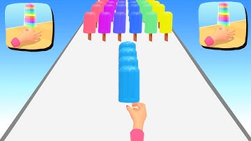 Popsicle Stack - All Levels Gameplay Android,ios game Mobile Game (Levels 49-50)
