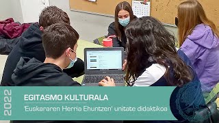 'Euskararen Herria Ehuntzen' unitate didaktikoa (bideoa)