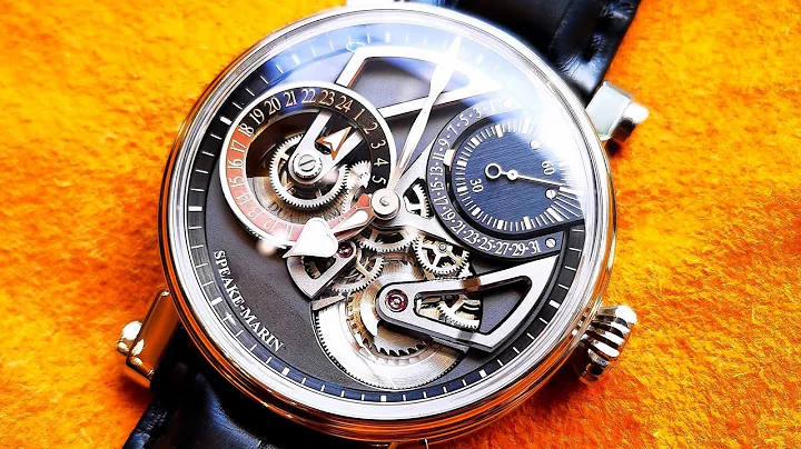 [Tuyệt Đẹp] Speake Marin One & Two Open Worked Dual Time Titanium 38mm | ICS Authentic