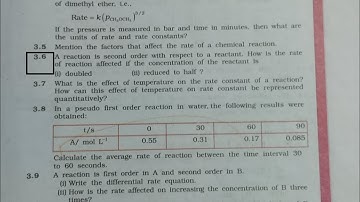 a reaction is second order with respect to a reactant how is the rate of reaction affected if