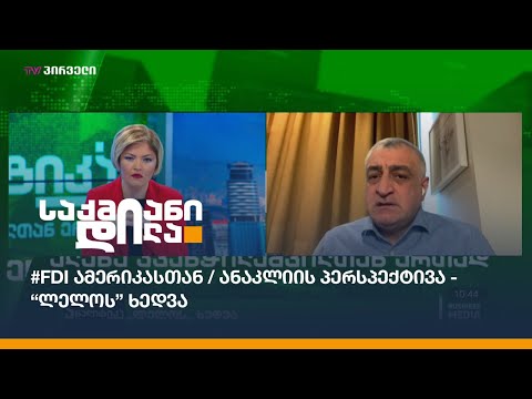 #FDI ამერიკასთან / ანაკლიის პერსპექტივა - “ლელოს” ხედვა