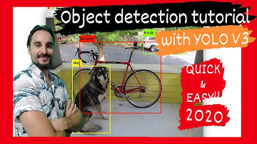 👉👉[[OBJECT DETECTION using YOLOV3]] Tutorial with CPU configuration