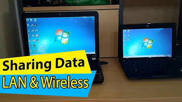 Tutorial Sharing Data Melalui Jaringan LAN dan Wireless