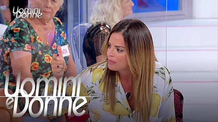 Uomini e Donne, Trono Over - La discussione tra Ida e Roberta