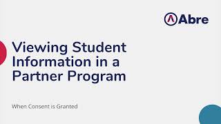Viewing Student Information in the Partner App