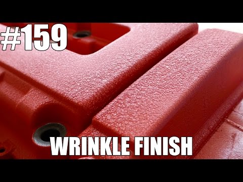 How to wrinkle paint your valve cover!