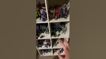 Redoing my Transformers collection #transformers #actionfigures #collection #cleaning #fyp #shorts