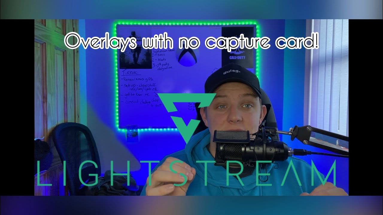 How to get overlays with no capture card lightstream YouTube
