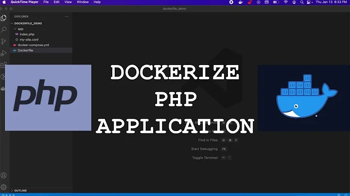 Dockerize a PHP Application