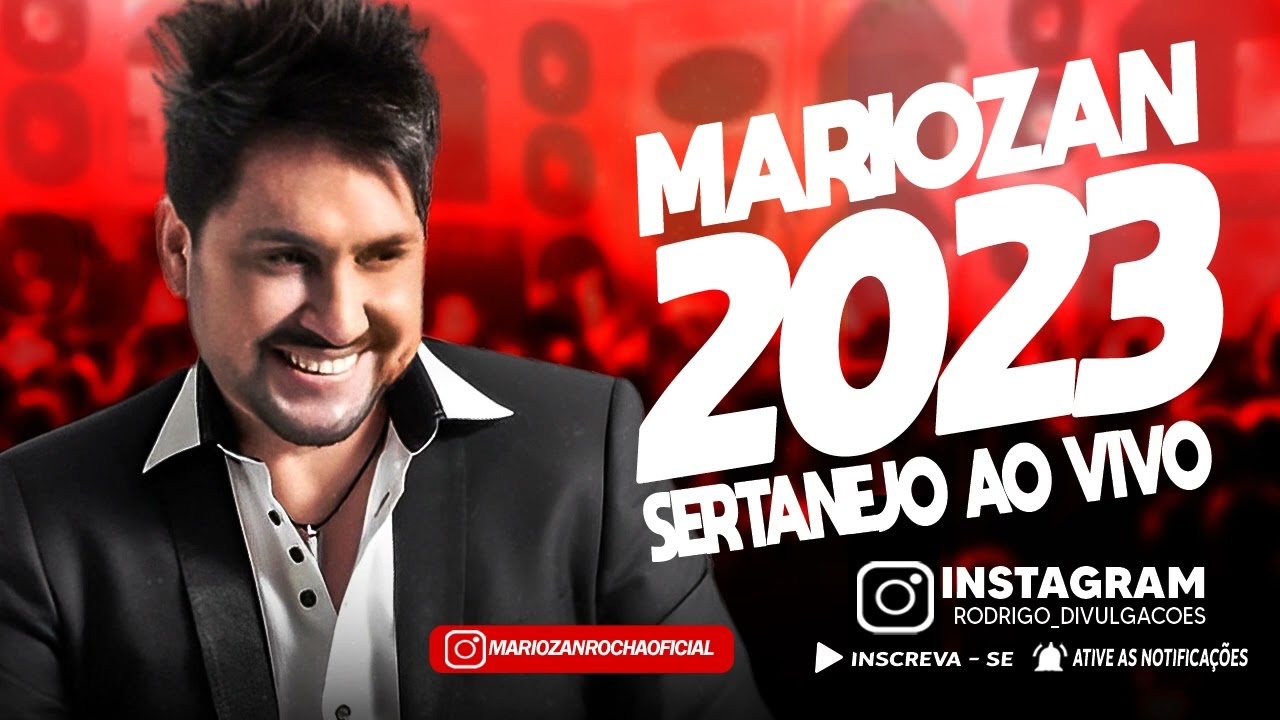 MARIOZAN ROCHA 2023 SERTANEJO AO VIVO