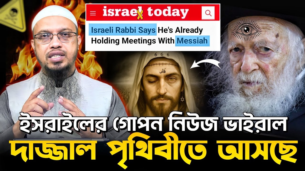 Israel News বলছে দাজ্জাল পৃথিবীতে এসে গেছে! But When Will DAJJAL Really Come to Earth?
