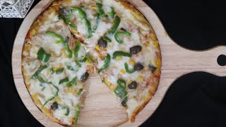 طريقة عمل حشوة البيتزا بالخضار والصوص  اكلات سهلة وسريعة التحضير  |إسراء ونور