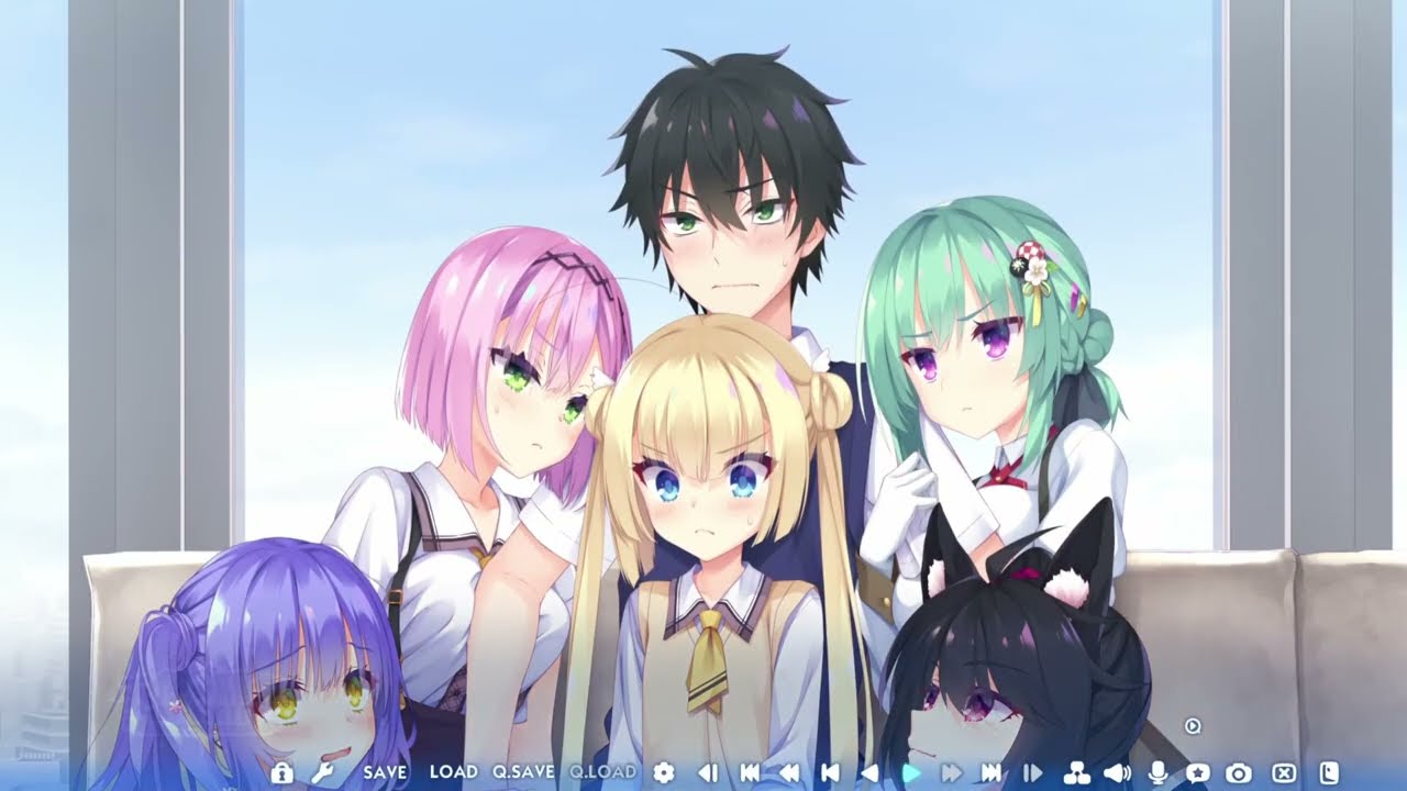 天使☆騒々 RE BOOT!】破廉恥な妄想ハーレム！？：長編動画：【ゆず 