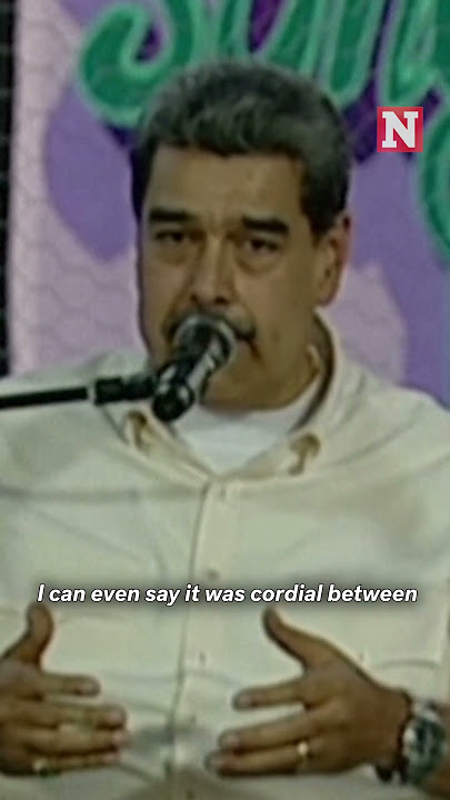 Maduro Speaks Out After Rare Call With Trump