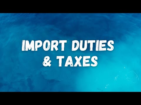 Calculating Import Duties & Taxes (Jamaica)||Tablets|| Maritime Calculation Tutorials