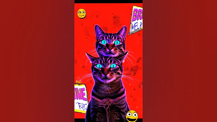 these cats are unhinged #brainrot #cats #memes