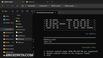 How to Extract .DAT.BR Files from Realme/Oppo OZIP Firmware