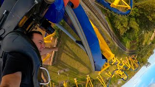 Let&#39;s Ride Montu at Busch Gardens Tampa! 4K Roller Coaster POV!