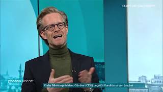 Prof. volker kronenberg (politikwissenschaftler universität bonn) mit
einschätzungen der pressekonferenzen cdu-vorsitz kandidaten friedrich
merz, armin l...