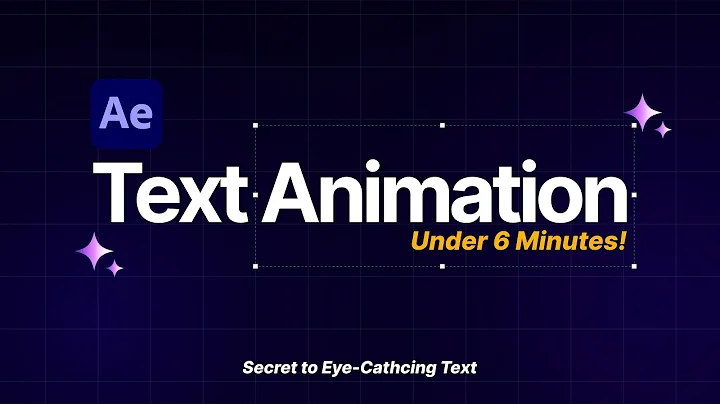 Master Text Animation in Under 6 Minutes (After Effects 2025)