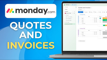 How To Send Quotes & Invoices In Monday.com