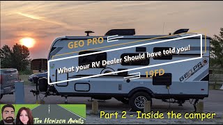 What your dealer should have told you when you bought your GeoPro Part 2  The Inside