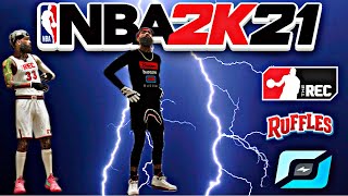 NBA 2K21 - OverPowerd Shooting Guard Build Next Gen Dropped 54 PTS in REC (NBA) | Zl1_FridayThe13th