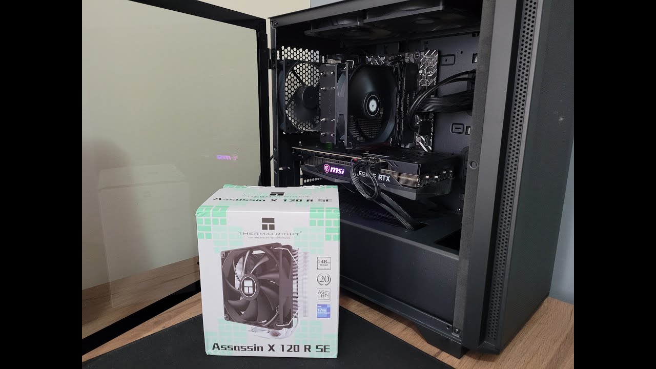 Air Cooler Thermalright Assassin x120r se - Unboxing e primeiras impressões  