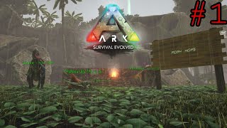 Ark Survival Evolved #1 - เอาชีวิตรอดไปกับโกคู