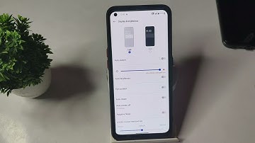 How to default display size in OnePlus Nord ce2 5G, screen mobile setting
