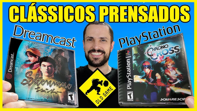 Unboxing de GAMES PRENSADOS DA OLD SCHOOL de Saturn e Ps2 - Mostro Meus  Boxes que já tenho deles 